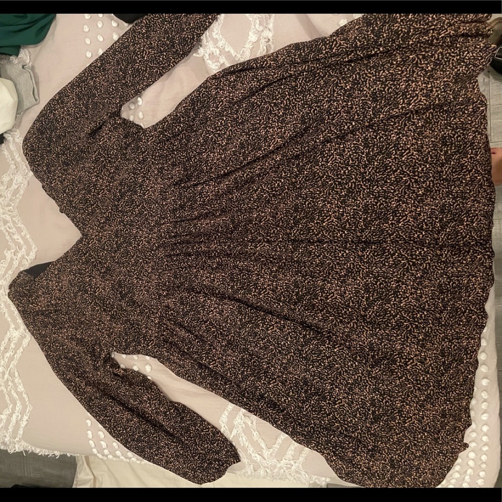 NWT - Madewell Flowy 3/4 Sleeve Dress